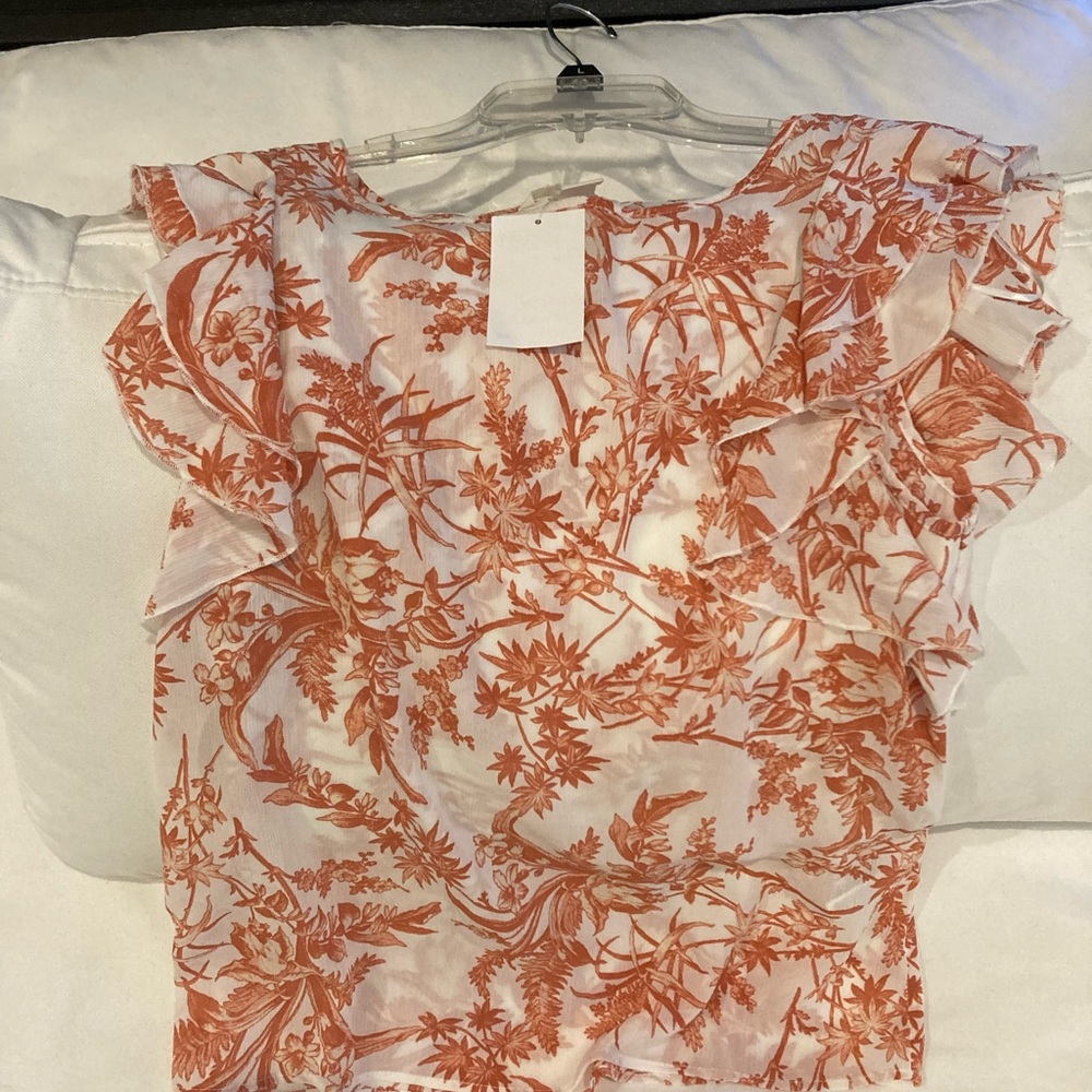 Floral breezy top